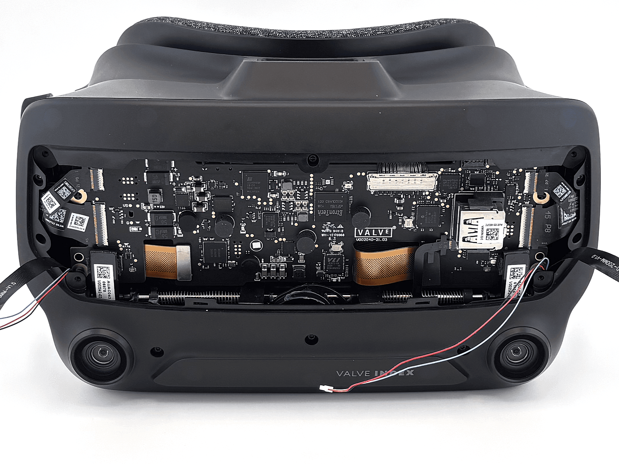 Galutinė visų keturių kabelių padėties apžvalga