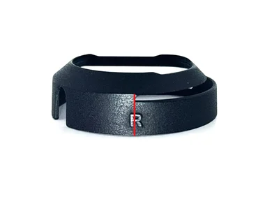 Legacy VROptiker Linseneinsatz, Draufsicht mit R/L-Markierungsposition