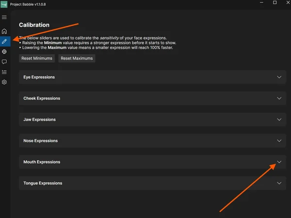Šypsenos parametras su sumažintu maksimumu lengvai poilsio šypsenai